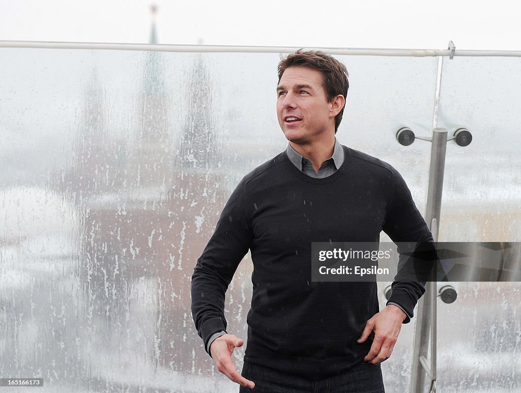'Oblivion' - Moscow photo call