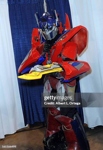 Cosplayers participates in WonderCon Anaheim 2013 - Day 3 held at Anaheim Convention Center on March 31, 2013 in Anaheim, California.