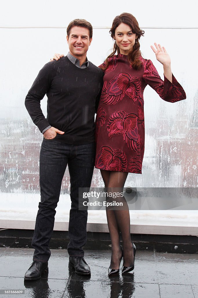 'Oblivion' - Moscow photo call