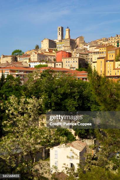 ville de grasse (06) - grasse imagens e fotografias de stock