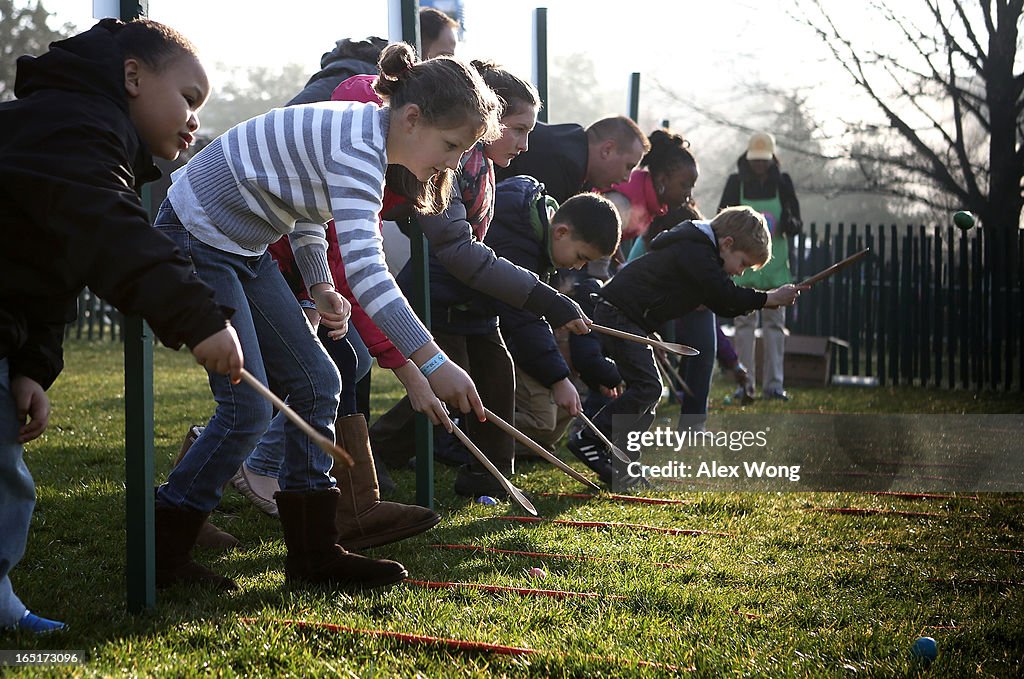 President And Mrs. Obama Host Annual Easter Egg Roll At White House