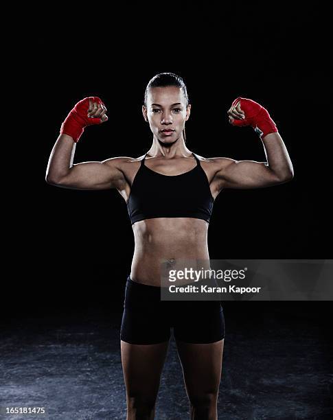 female boxer - boxing shorts stock-fotos und bilder