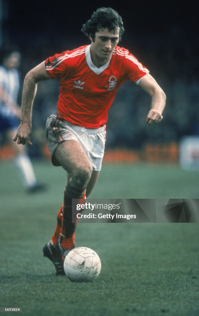 Trevor Francis of Nottingham Forest