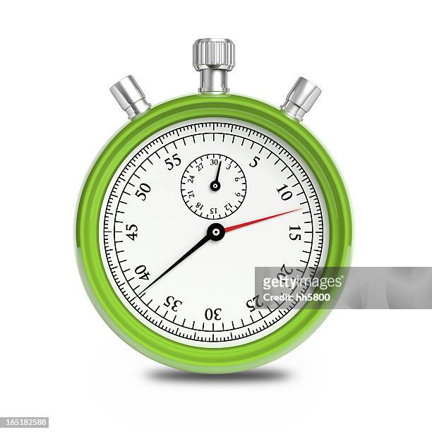 vert chronomètre - chronomètre photos et images de collection
