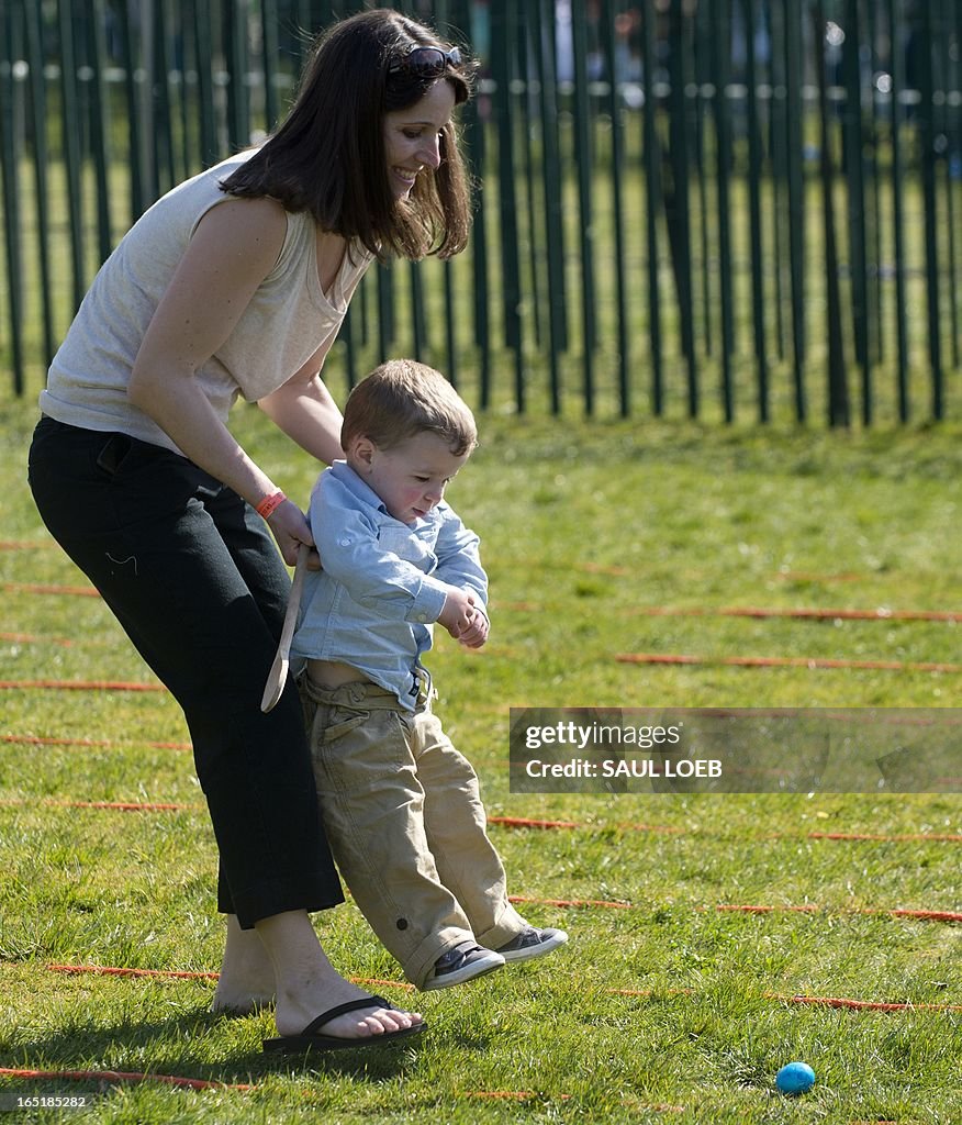 US-POLITICS-EASTER-EGG ROLL