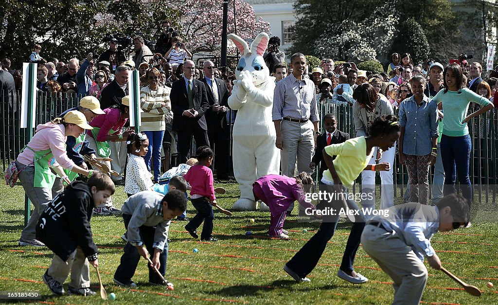 President And Mrs. Obama Host Annual Easter Egg Roll At White House