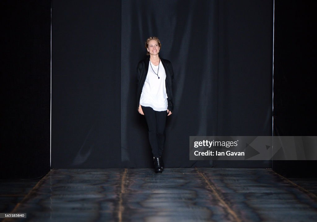 Masha Kravtsova - Runway - MBFWR F/W 2013