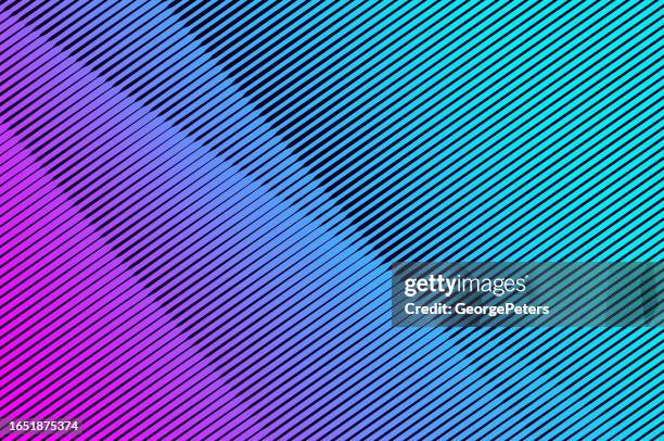 colored background with diagonal stripes - teal science background stock illustrations