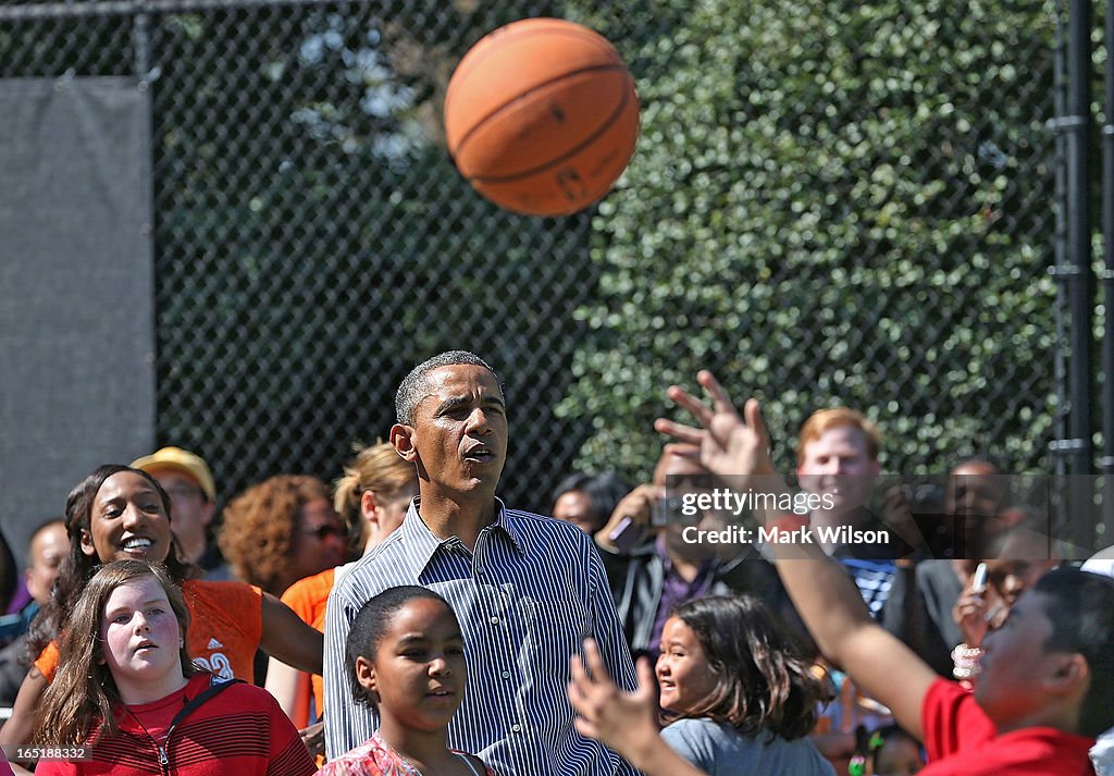 President And Mrs. Obama Host Annual Easter Egg Roll At White House