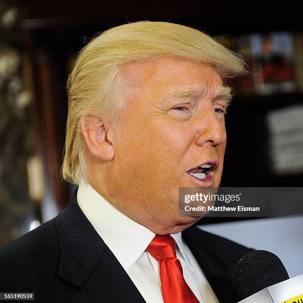 Donald Trump attends the "All-Star Celebrity Apprentice" Red Carpet Event at Trump Tower on April 1, 2013 in New York City.