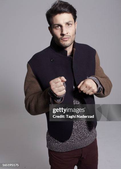 Actor Marc Ruchmann is photographed for Grazia France on October 5 ...