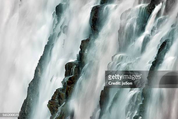 victoria falls, zambia, southern africa - waterfalls stockfoto's en -beelden