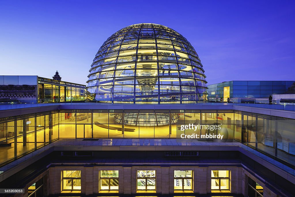 Reichstag dome in Berlin