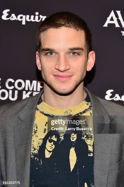 Actor Evan Jonigkeit attends "The Company You Keep" New York Premiere at The Museum of Modern Art on April 1, 2013 in New York City.