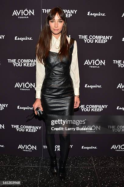 Actress Rebecca Dayan attends "The Company You Keep" New York Premiere at The Museum of Modern Art on April 1, 2013 in New York City.