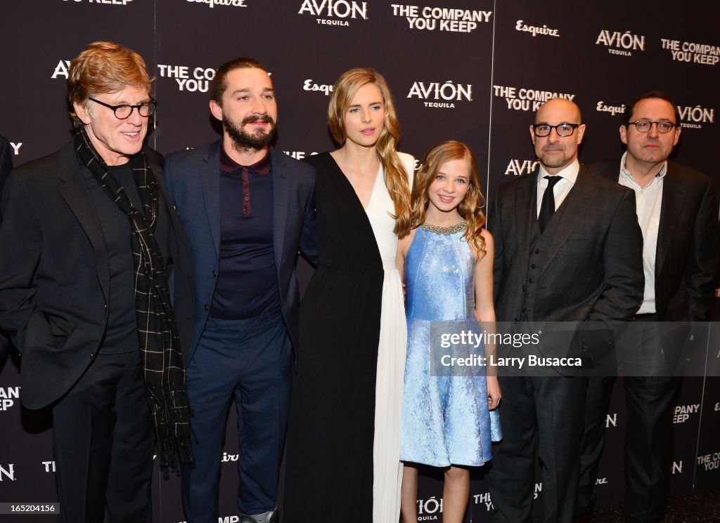 "The Company You Keep" New York Premiere - Inside Arrivals