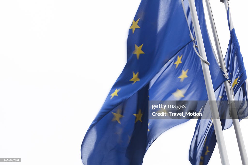 Europa-Flagge in Brüssel, Belgien