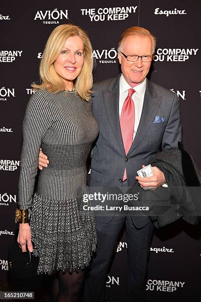 Chuck Scarborough attends "The Company You Keep" New York Premiere at The Museum of Modern Art on April 1, 2013 in New York City.