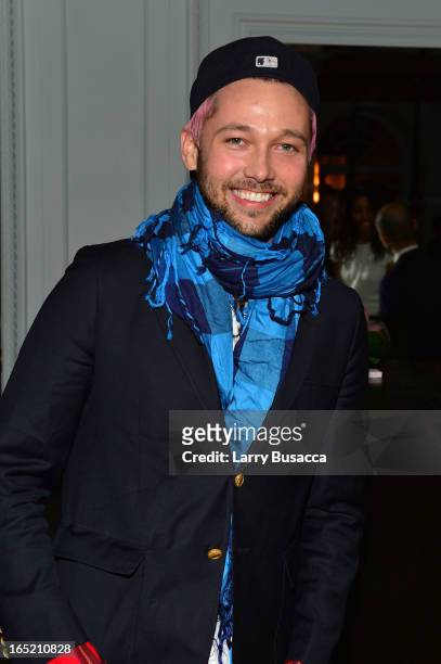 Designer Chris Benz attends "The Company You Keep" New York Premiere After Party at Harlow on April 1, 2013 in New York City.