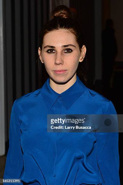 Actress Zosia Mamet attends "The Company You Keep" New York Premiere After Party at Harlow on April 1, 2013 in New York City.