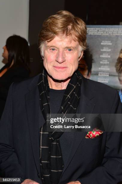 Director Robert Redford attend "The Company You Keep" New York Premiere After Party at Harlow on April 1, 2013 in New York City.