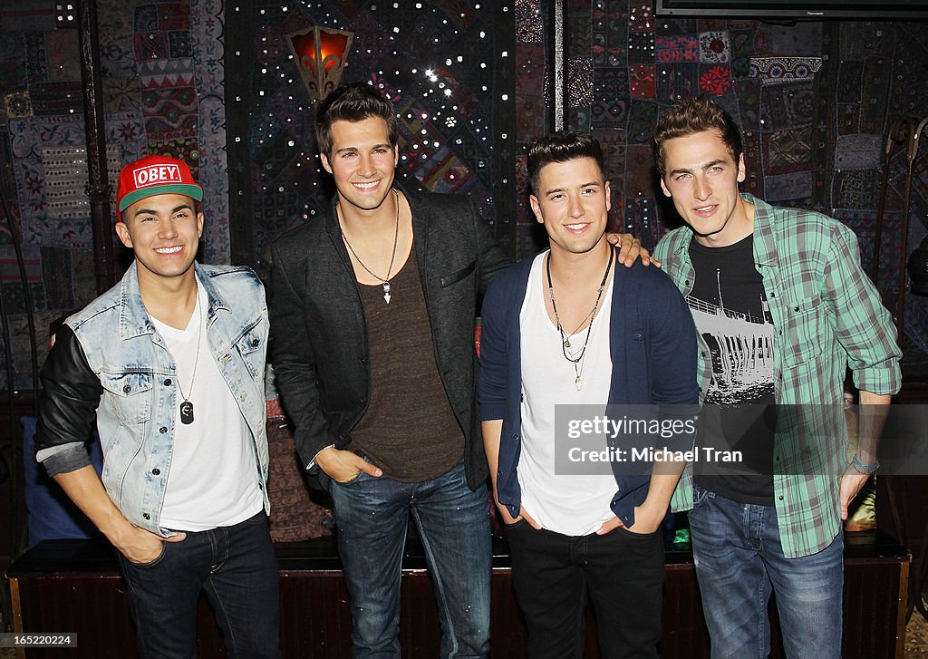 Big Time Rush Press Conference And Tour Announcement