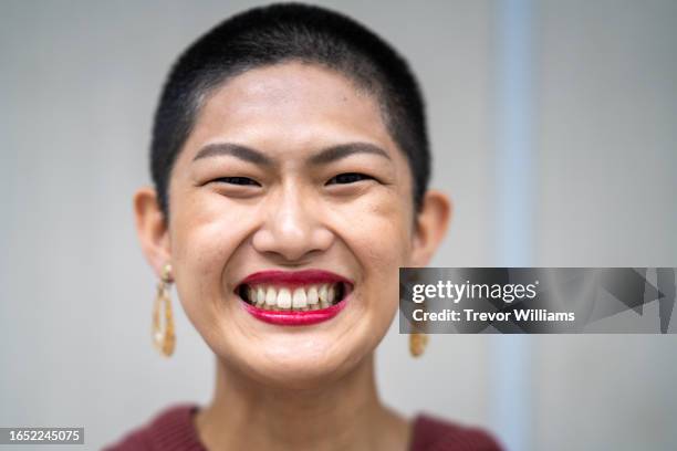 portrait of transgender female - gay williams stock pictures, royalty-free photos & images