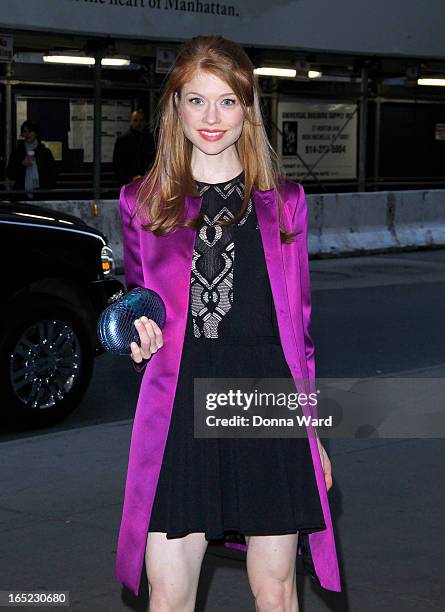 Genevieve Angelson attends "The Company You Keep" New York Premiere at The Museum of Modern Art on April 1, 2013 in New York City.