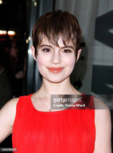 Sami Gayle attends "The Company You Keep" New York Premiere at The Museum of Modern Art on April 1, 2013 in New York City.