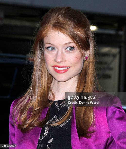 Genevieve Angelson attends "The Company You Keep" New York Premiere at The Museum of Modern Art on April 1, 2013 in New York City.