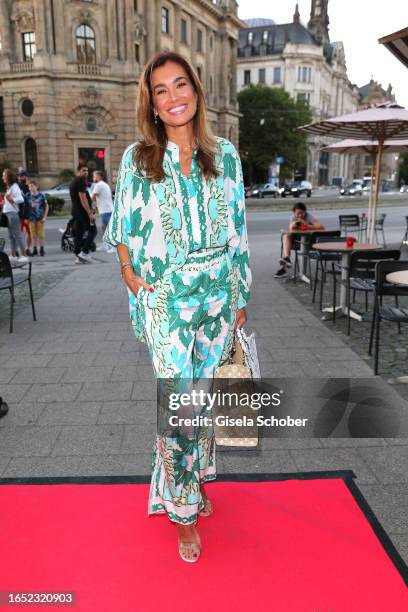 Jana Ina Zarrella during the "A WorldChanger story by L'Osteria" charity event on September 7, 2023 in Munich, Germany.