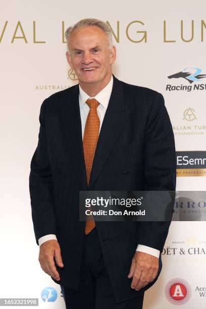 Mark Latham attends the Sydney Everest Carnival Long Lunch at Royal Randwick Racecourse on September 01, 2023 in Sydney, Australia.