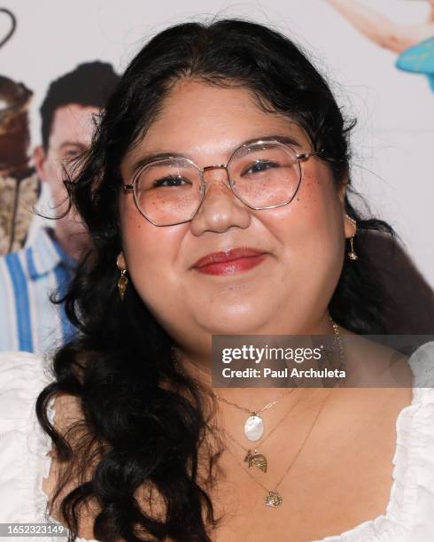 Catherine Ramirez attends Center Theatre Group's "Peter Pan Gone Wrong" at Ahmanson Theatre on August 31, 2023 in Los Angeles, California.