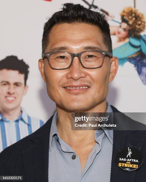 Daniel Dae Kim attends Center Theatre Group's "Peter Pan Gone Wrong" at Ahmanson Theatre on August 31, 2023 in Los Angeles, California.