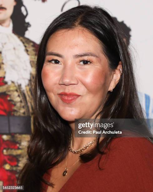 Naia Cucukov attends Center Theatre Group's "Peter Pan Gone Wrong" at Ahmanson Theatre on August 31, 2023 in Los Angeles, California.