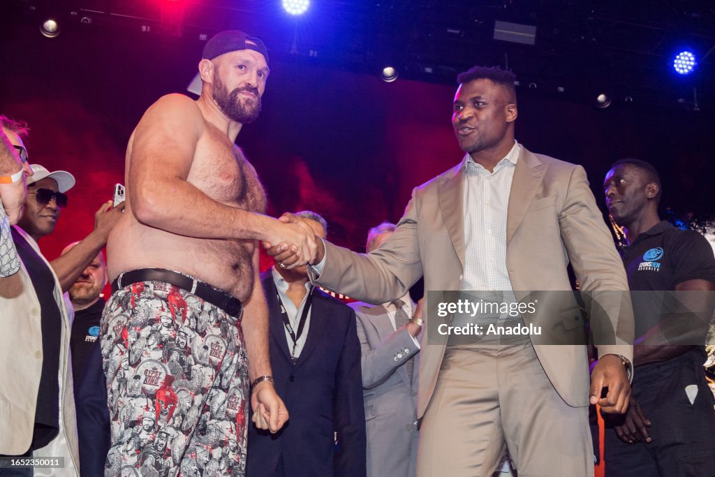 Tyson Fury vs Francis Ngannou Kick-off Press Conference in London