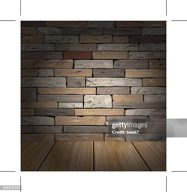 43 Brick Wall Interior Background High Res Illustrations Getty Images