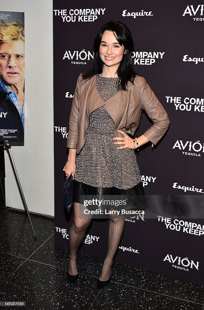 "The Company You Keep" New York Premiere - Inside Arrivals