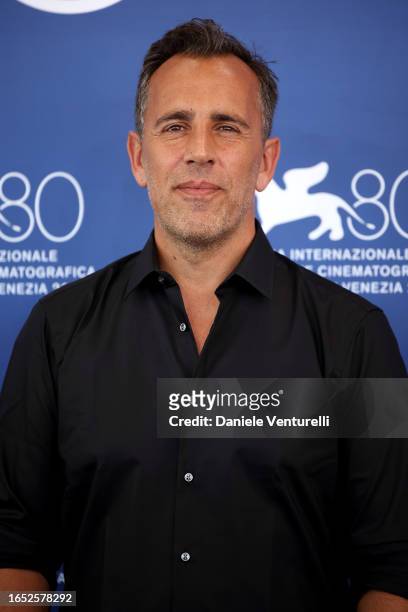 Director Nikolaj Arcel attends a photocall for the movie "Bastarden " at the 80th Venice International Film Festival on September 01, 2023 in Venice,...