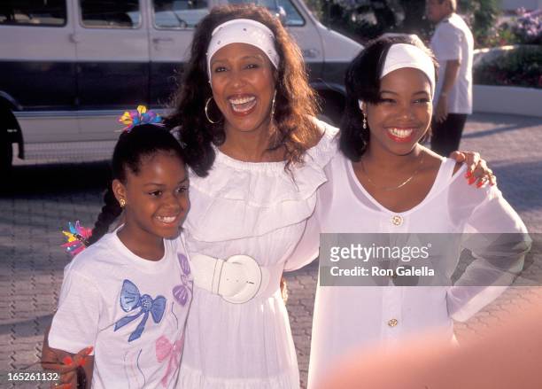 Actress Jaimee Foxworth, actress Telma Hopkins and actress Kellie Shanygne Williams attend the ABC Summer TCA Press Tour on July 21, 1991 at the...