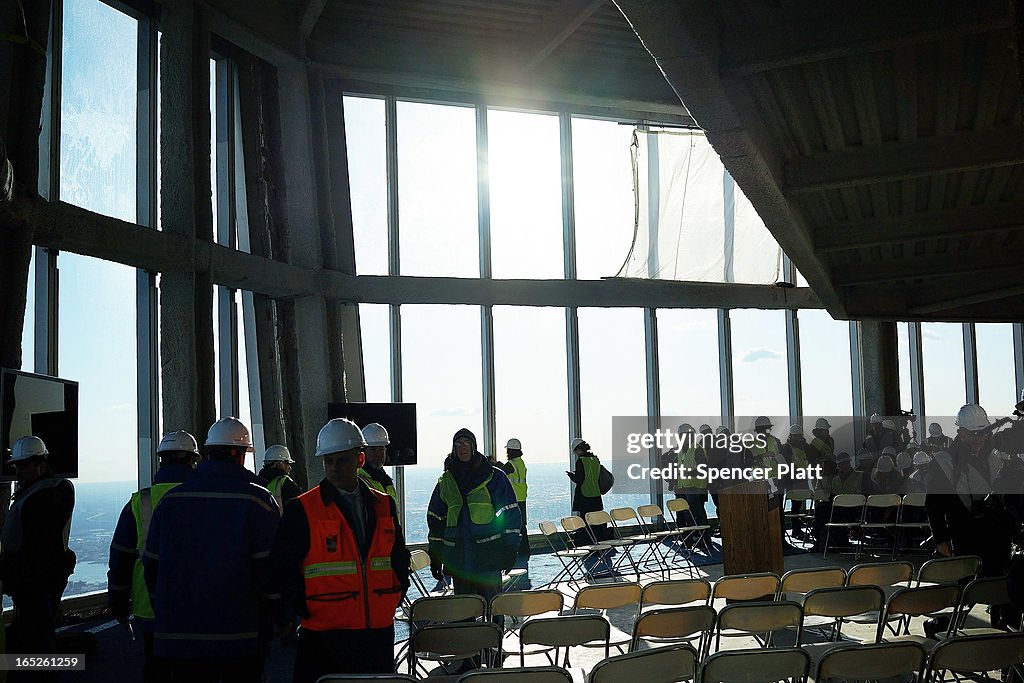 Port Authority Offers Media Tour Of One World Trade Observatory On 100th Floor