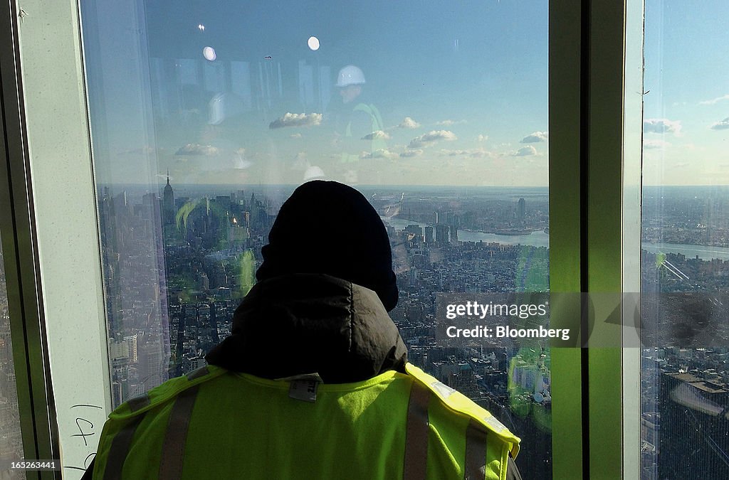 Press Preview Of One World Trade Center's Observatory Deck On The 100th Floor