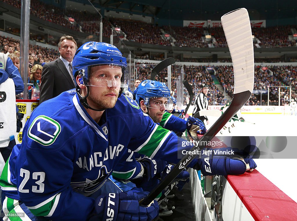 Minnesota Wild v Vancouver Canucks