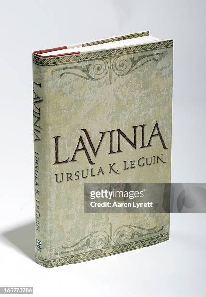 June 5, 2008 Studio photos of books for Sunday Books. Featured: Lavinia by Ursula K. LeGuin Toronto Star/Aaron Lynett