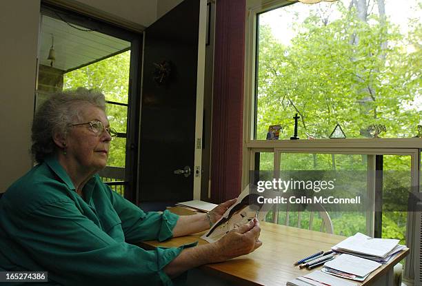 Pics of eunice streeter who recalls her days in camp 65 yrs ago when she lived in torontoand now lives in a subsidized apt in oshawa but the saving...