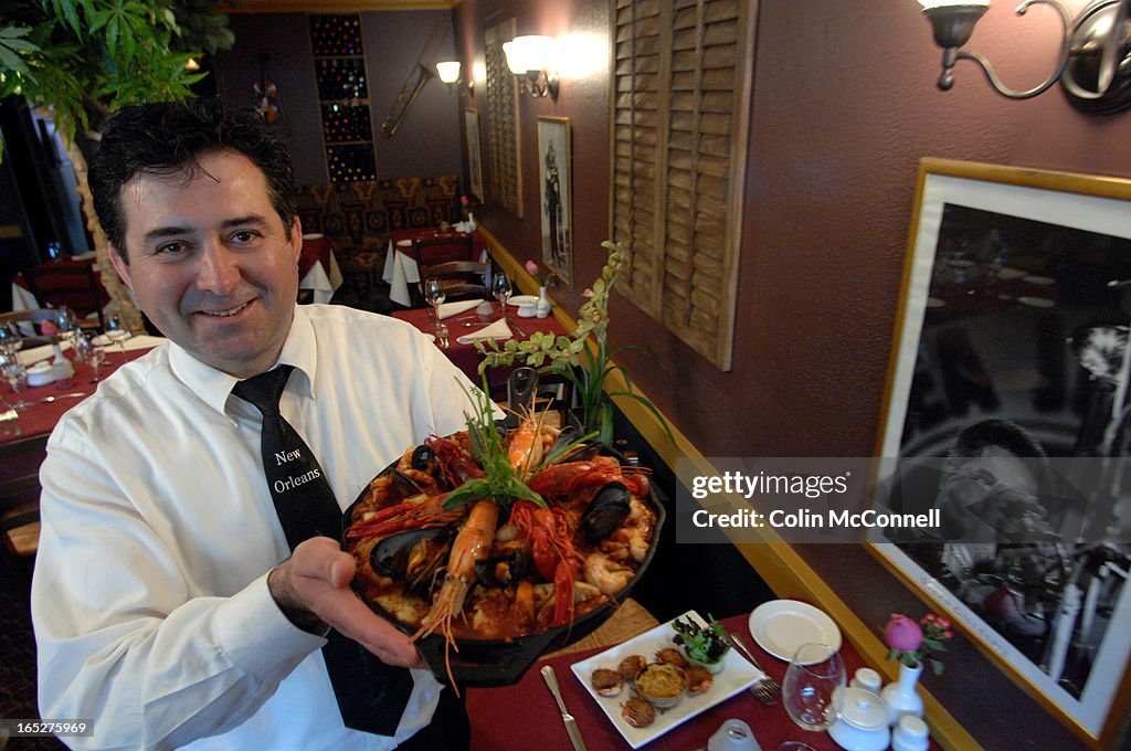 04/05/2007.ColinMcConnell pics(toronto star) pics of.new orleans restaurant on scarlett rd pics of t