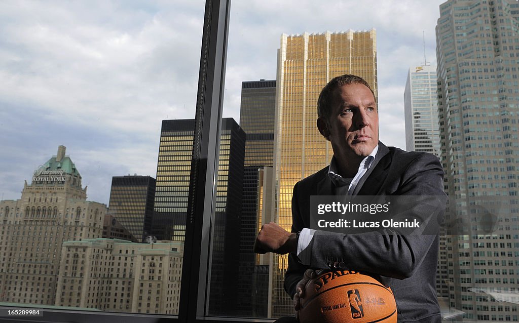 Raptor President and CEO, Bryan Colangelo, photographed in his office at the Ait Canada Centre in do