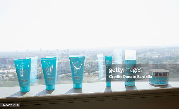 General view of the atmosphere at the Rodial 10th Anniversary Luncheon on April 2, 2013 in West Hollywood, California.