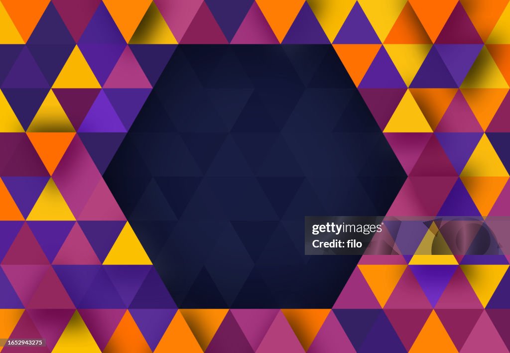 Graphical Triangle Frame Modern Triangle Abstract Shape Frame High-Res Vector Graphic - Getty Images