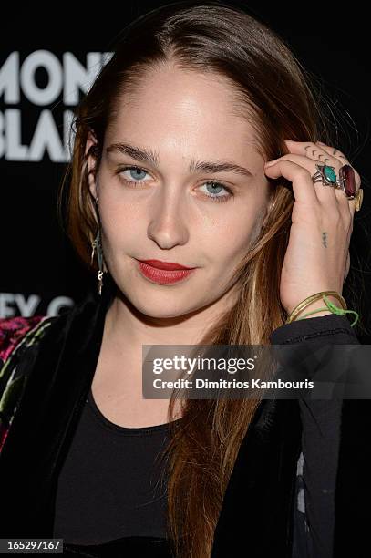 Actress Jemima Kirke attends Fox Searchlight Pictures' premiere of "Trance" hosted by the Cinema Society & Montblanc at SVA Theater on April 2, 2013...